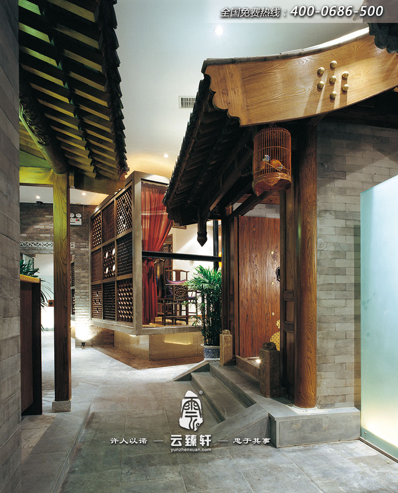 茶樓裝飾設(shè)計效果圖