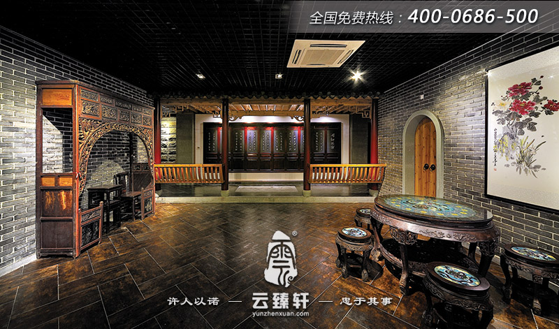 茶會所設(shè)計(jì)裝修效果圖