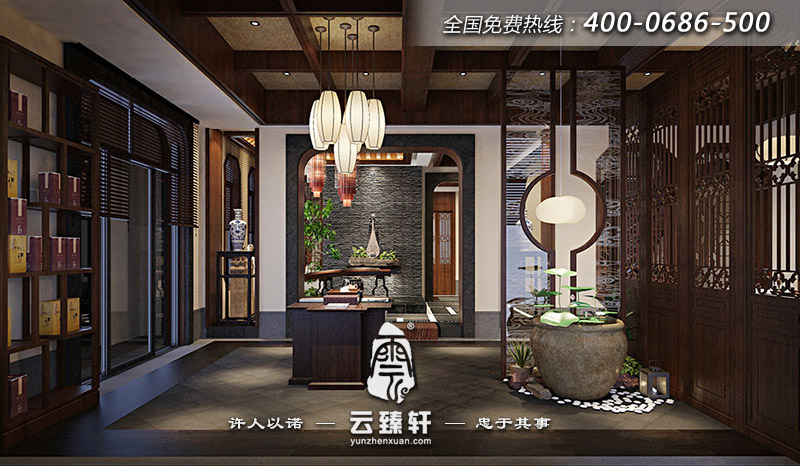 茶館裝修設(shè)計效果圖