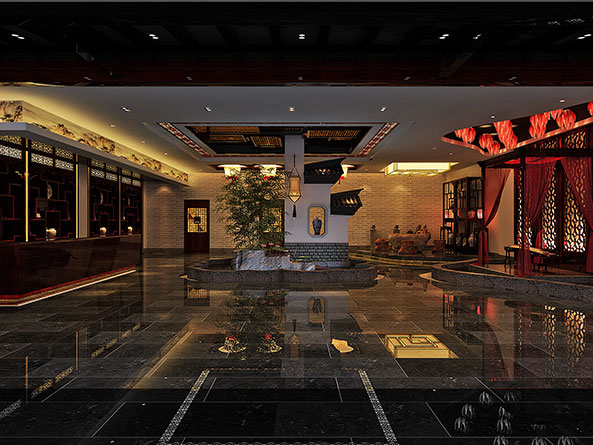 鉛山中式茶樓設(shè)計(jì)——樸中見(jiàn)雅，游哉悠哉