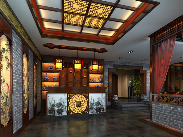 長(zhǎng)春中式茶樓裝修——“清、幽、靜、簡(jiǎn)”的品茗至境